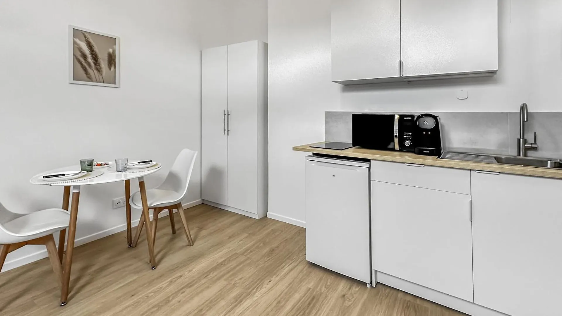 Apartment Homey Zen - Joli Studio/Proche Vitam Parc Viry